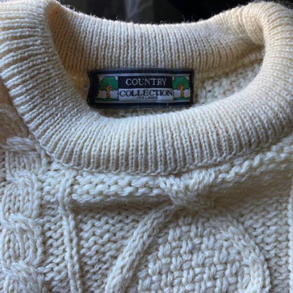 Irish Country Collection Wool Sweater